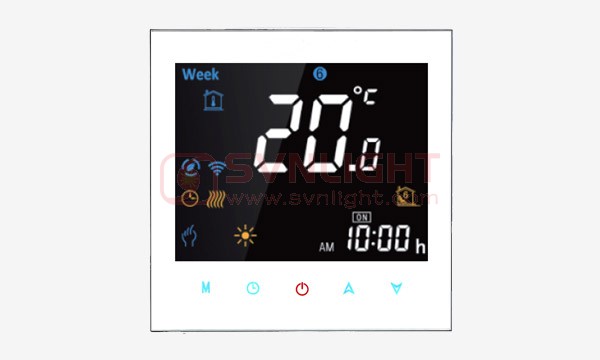 Weekly Programming Heating Thermostat