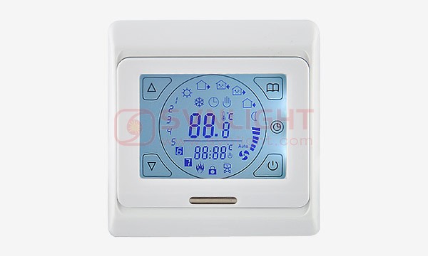 Touch-screen Weekly Programming Heating Thermostat